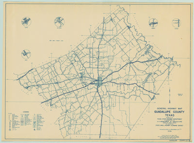 Guadalupe County 1936, Texas Highway Dept