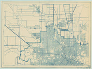 Harris County 1936, Texas Highway Dept, supp. sheet 1 of 4
