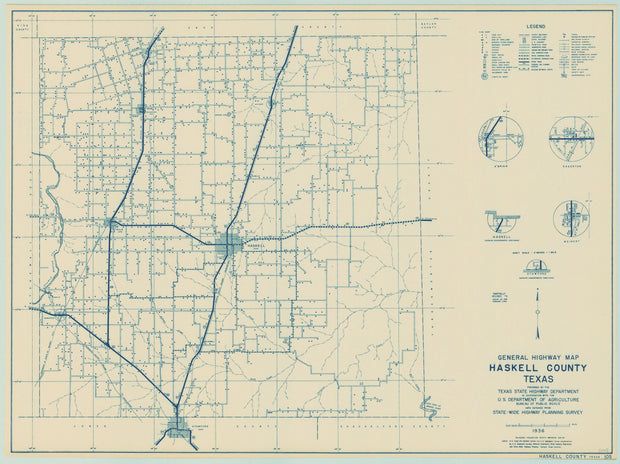 Haskell County 1936, Texas Highway Dept