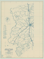 Houston County 1936, Texas Highway Dept, sheet 1 of 2