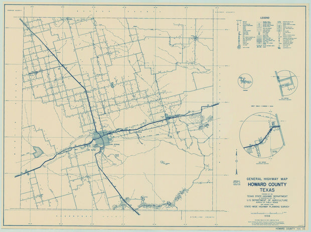Howard County 1936, Texas Highway Dept