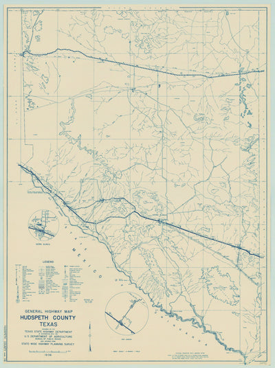Hudspeth County 1936, Texas Highway Dept