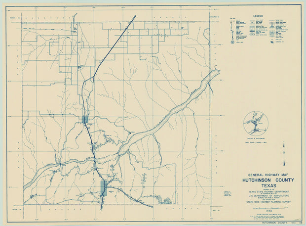 Hutchinson County 1936, Texas Highway Dept