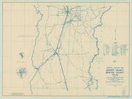 Jasper/Newton Counties 1936, Texas Highway Dept, sheet 1 of 2
