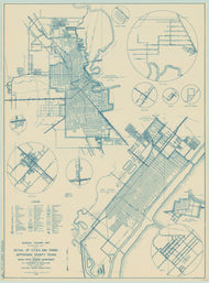 Jefferson County 1936, Texas Highway Dept, supp. sheet 1 of 1
