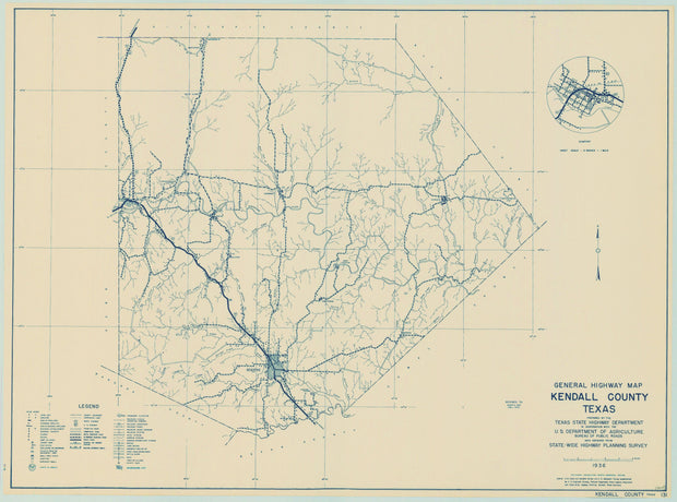 Kendall County 1936, Texas Highway Dept