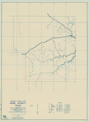 Kerr County 1936, Texas Highway Dept, sheet 1 of 2