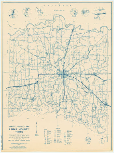 Lamar County 1936, Texas Highway Dept