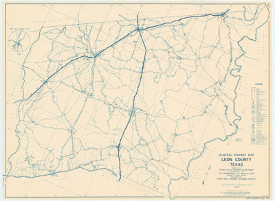 Leon County 1936, Texas Highway Dept