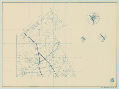 Live Oak County 1936, Texas Highway Dept, sheet 2 of 2