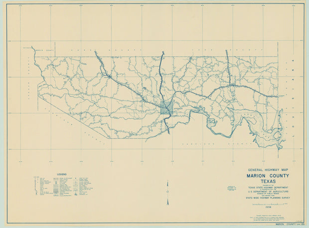 Marion County 1936, Texas Highway Dept