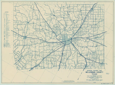 McLennan County 1936, Texas Highway Dept