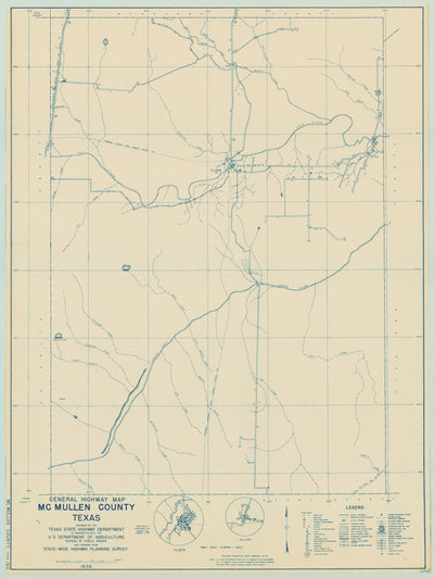 McMullen County 1936, Texas Highway Dept