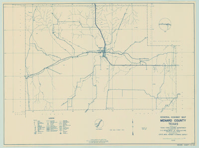 Menard County 1936, Texas Highway Dept