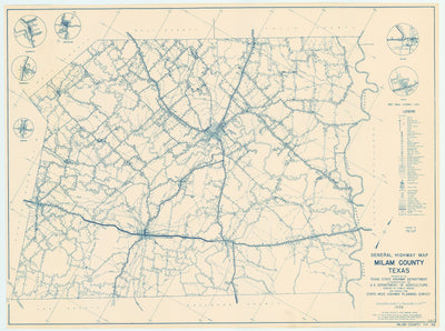 Milam County 1936, Texas Highway Dept