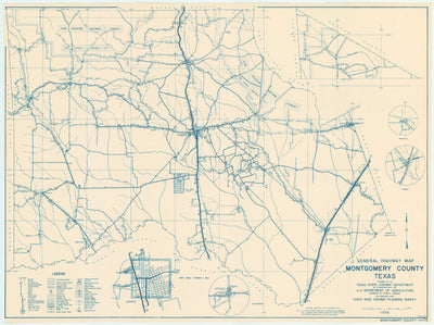 Montgomery County 1936, Texas Highway Dept