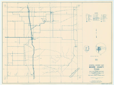 Moore County 1936, Texas Highway Dept