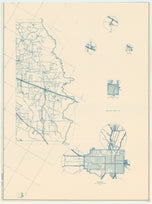 Navarro County 1936, Texas Highway Dept, sheet 2 of 2