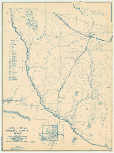 Presidio County 1936, Texas Highway Dept