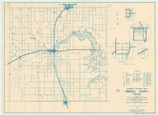 Randall County 1936, Texas Highway Dept