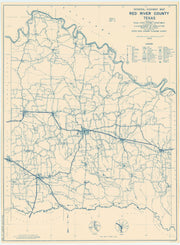 Red River County 1936, Texas Highway Dept