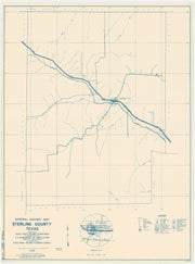 Sterling County 1936, Texas Highway Dept