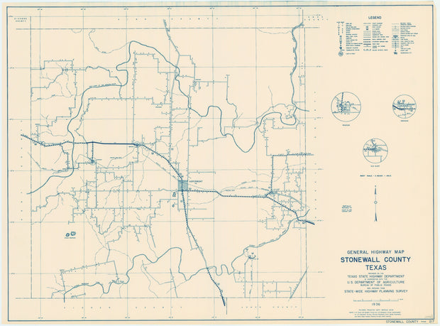 Stonewall County 1936, Texas Highway Dept