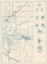Tarrant County 1936, Texas Highway Dept, supp. sheet 2 of 2