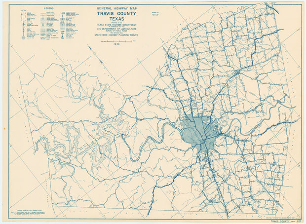 Travis County 1936, Texas Highway Dept
