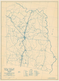Tyler County 1936, Texas Highway Dept
