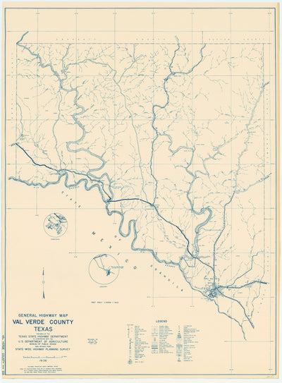 Val Verde County 1936, Texas Highway Dept