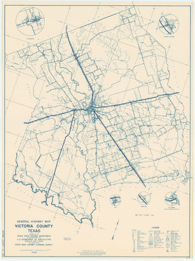 Victoria County 1936, Texas Highway Dept