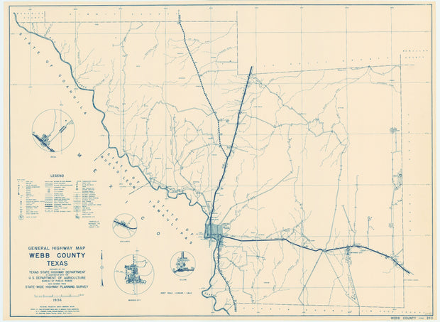 Webb County 1936, Texas Highway Dept