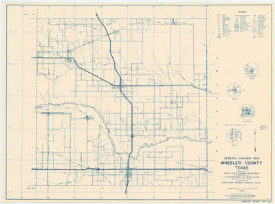 Wheeler County 1936, Texas Highway Dept