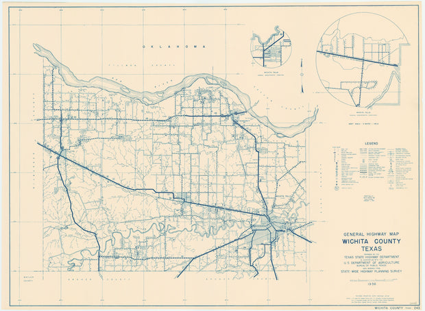 Wichita County 1936, Texas Highway Dept