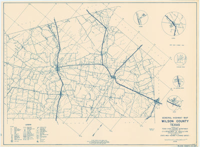Wilson County 1936, Texas Highway Dept