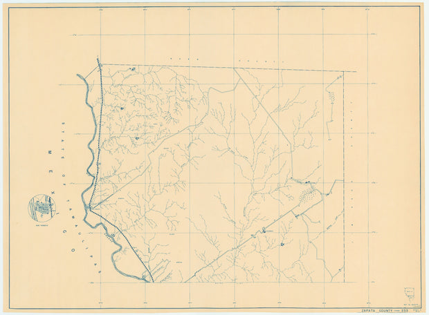 Zapata County 1936, Texas Highway Dept, sheet 2 of 2