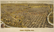 Fort Worth 1891 by Henry Wellge