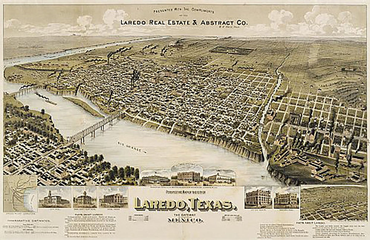 Laredo 1892 by American Publishing Co.