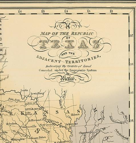 The Republic of Texas, 1836