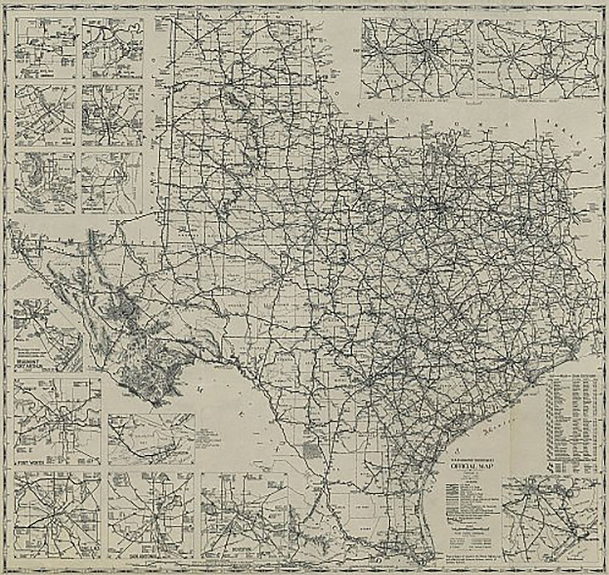 Texas 1945, Texas Highway Department