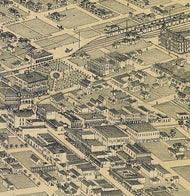 El Paso 1886 by Augustus Koch