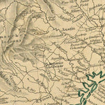 Central America* Including Texas, California and Northern Mexico, 1846