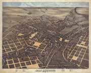 San Antonio 1873 by Augustus Koch
