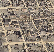 Dallas 1872 by Herman Brosius