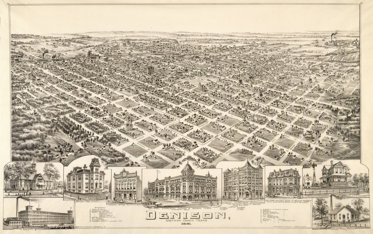 Denison 1891 by T.M. Fowler