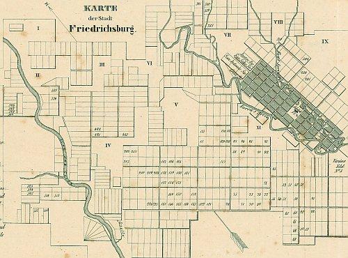 Insets of German Communities in Texas 1850