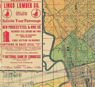 Worley's Map of Greater Dallas 1905