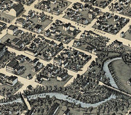 Houston 1873 by Augustus Koch