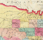 Texas 1856 by J. De Cordova